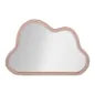 LUSTRO ZAWIESZANE CLOUD W RÓŻOWYM Aksamitnym CM 90X4X60 (WYMIARY LUSTRA CM 82X52)